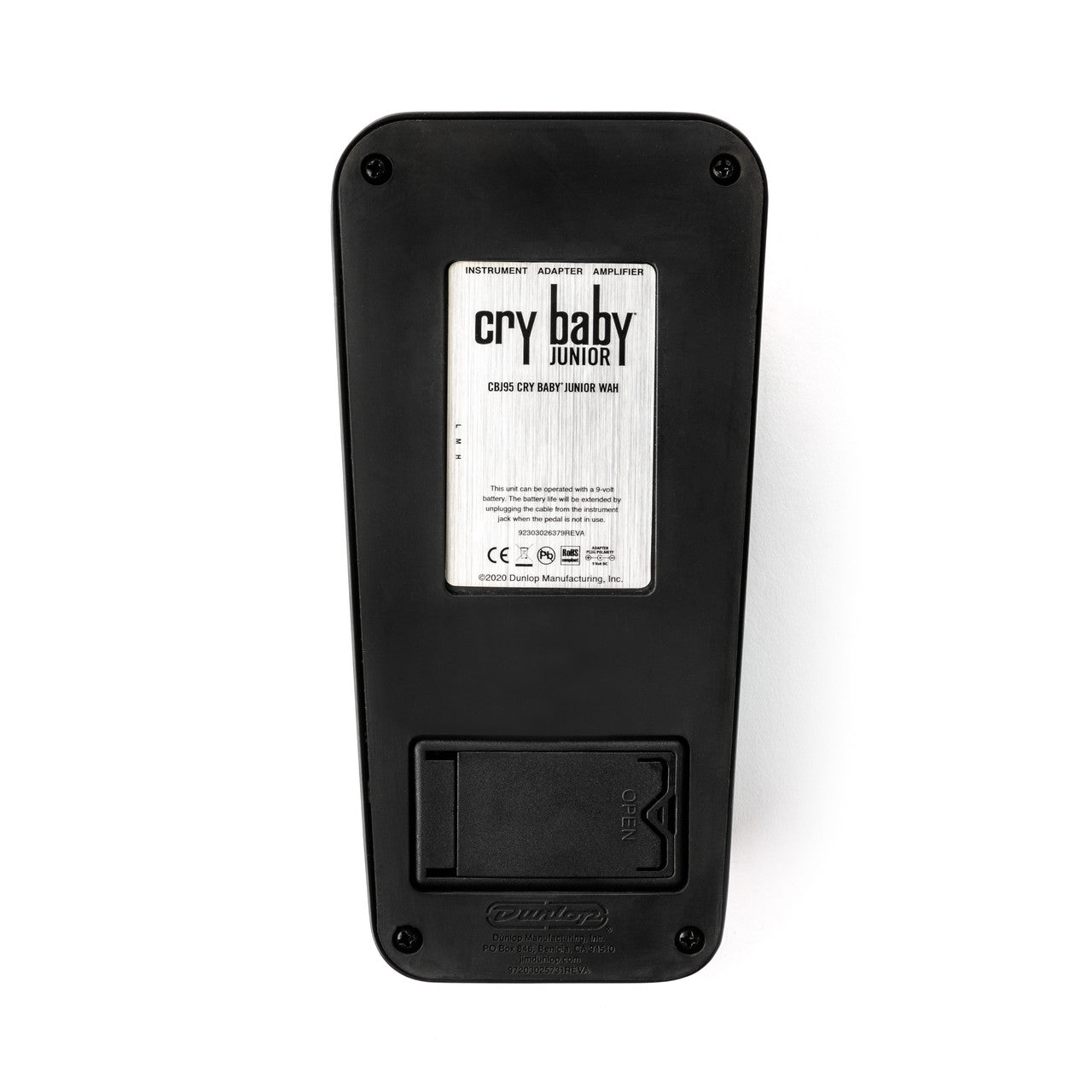 Dunlop Cry Baby Jnr Wah Special Edition White