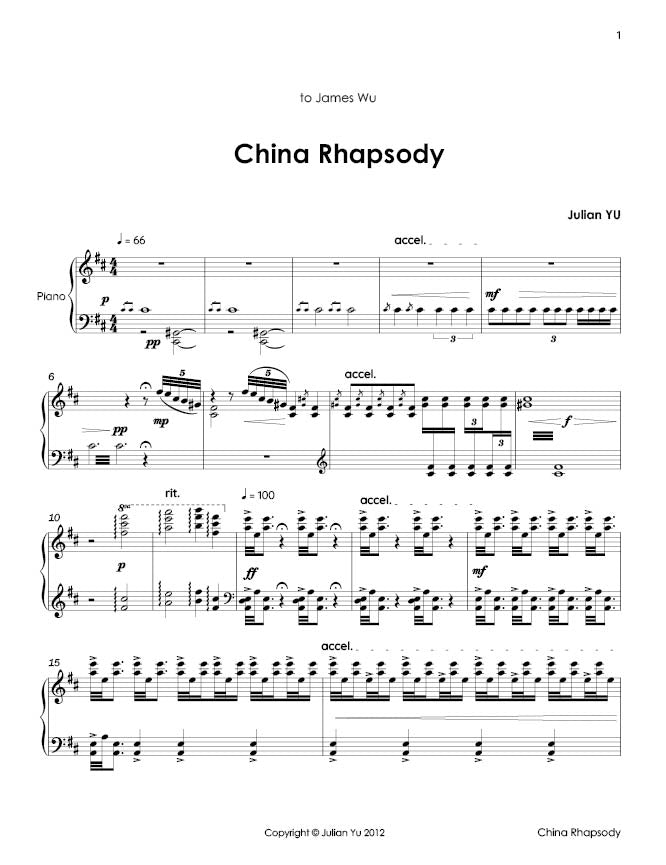 Yu: China Rhapsody