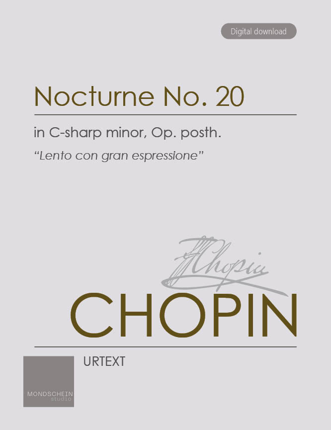Chopin: Nocturne No. 20 in C-sharp minor, Op. posth.