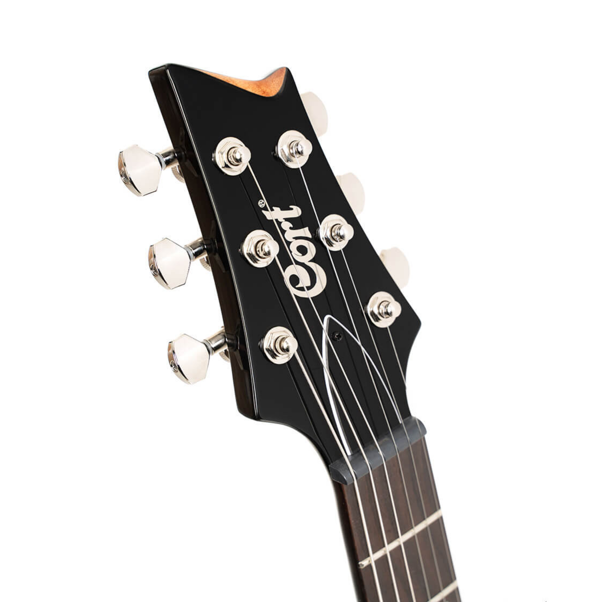 Cort M600 Electric Guitar, Trans Black Burst