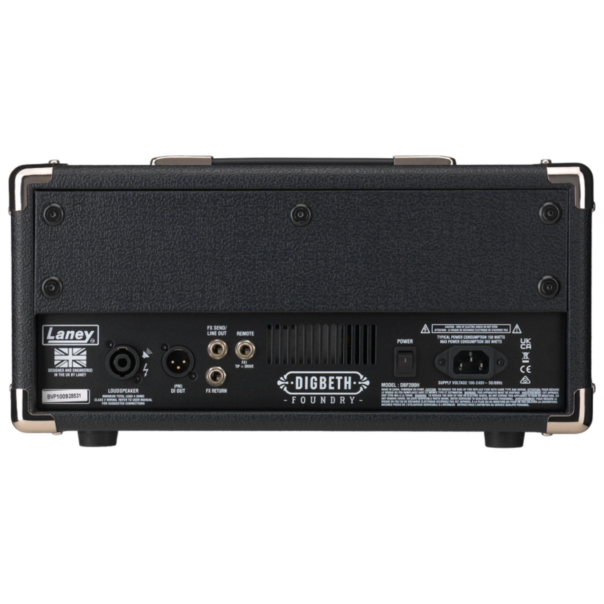 Laney DBF200H Digbeth Foundry Bass Amp Head