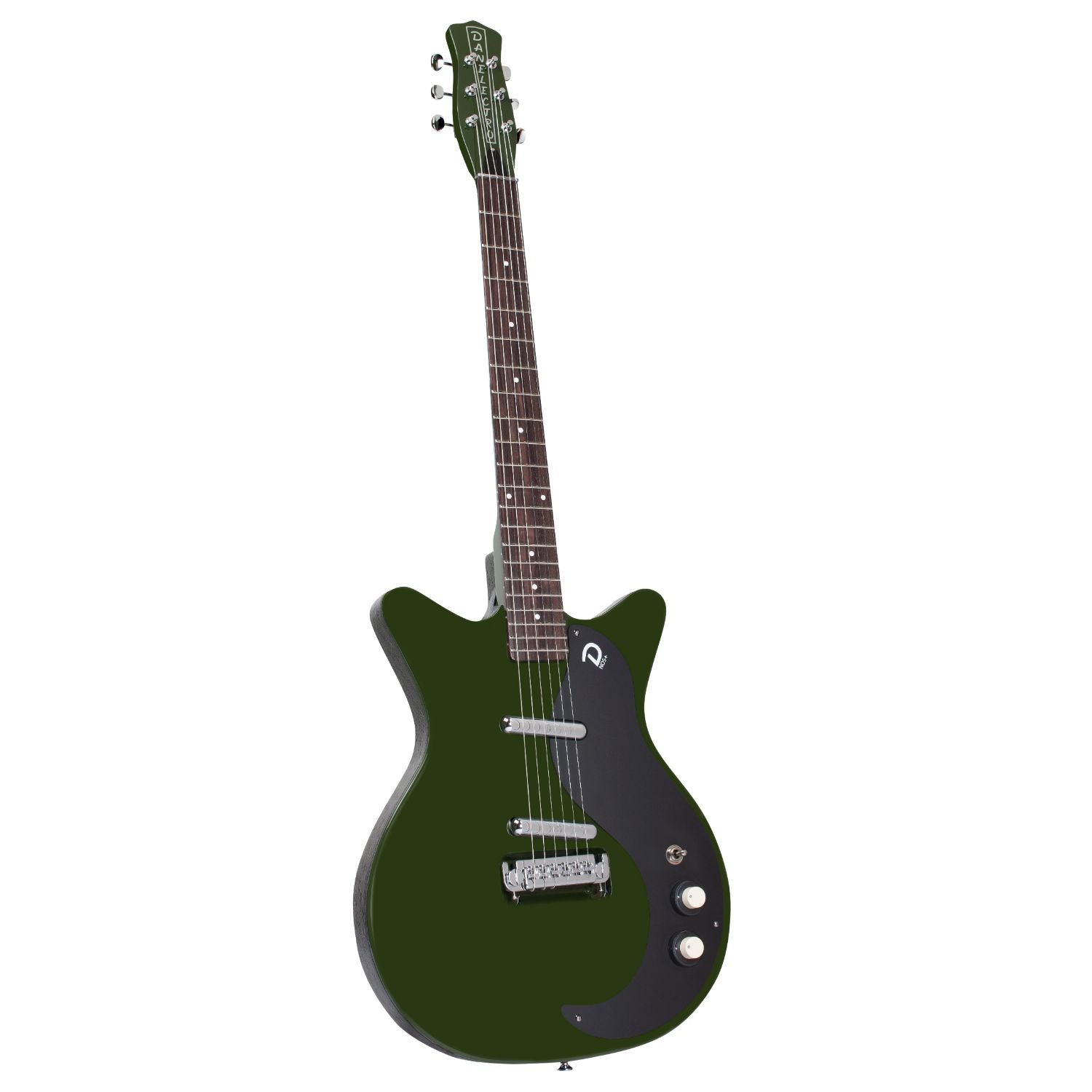 Danelectro '59M Blackout NOS+ Electric Guitar, Green Envy
