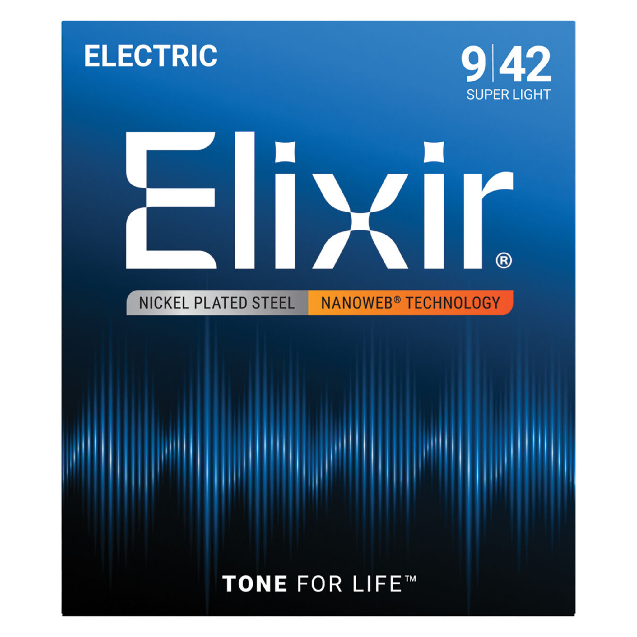 Elixir Nanoweb Nickel Plated Electric Guitar Strings