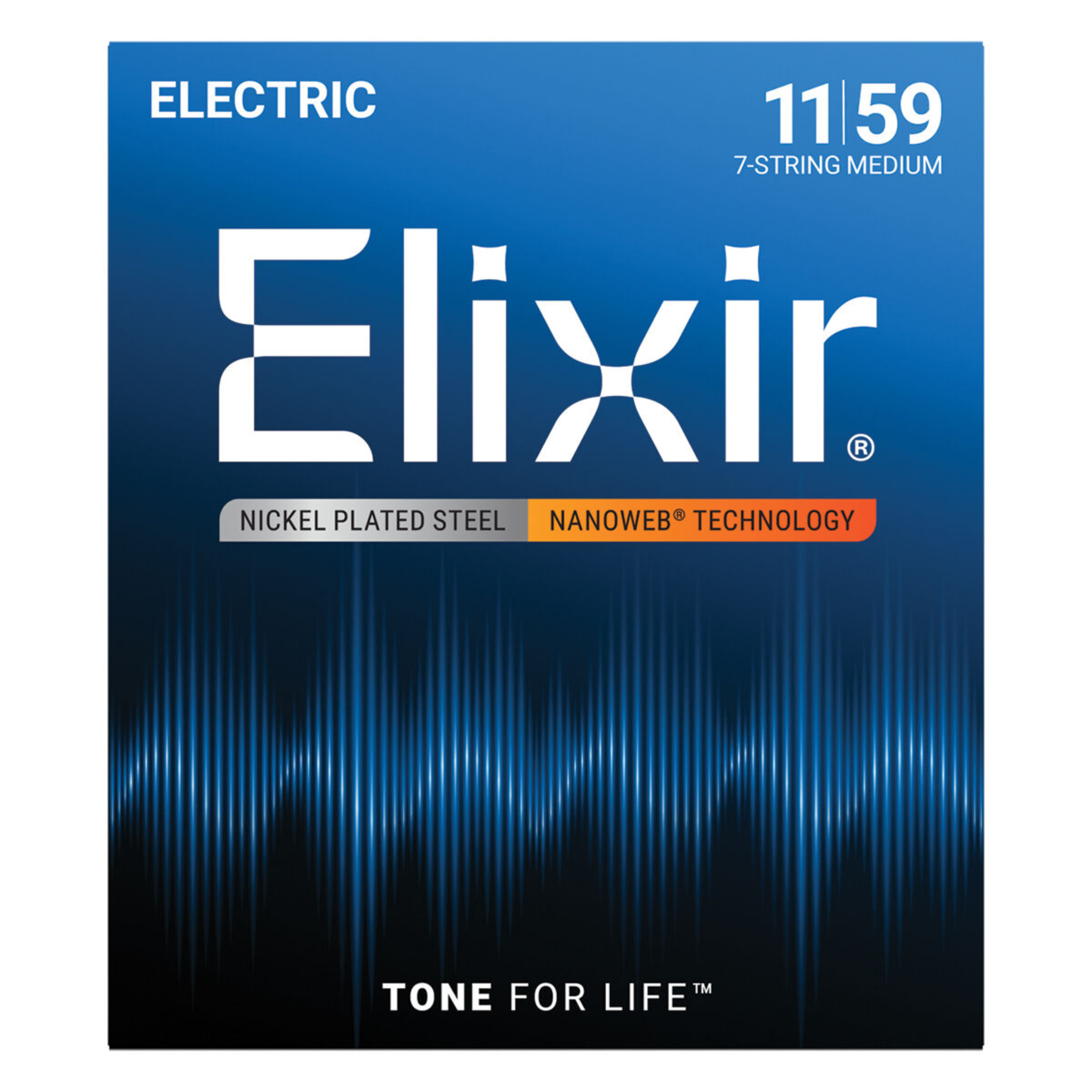 Elixir Nanoweb Nickel Plated Electric Guitar Strings