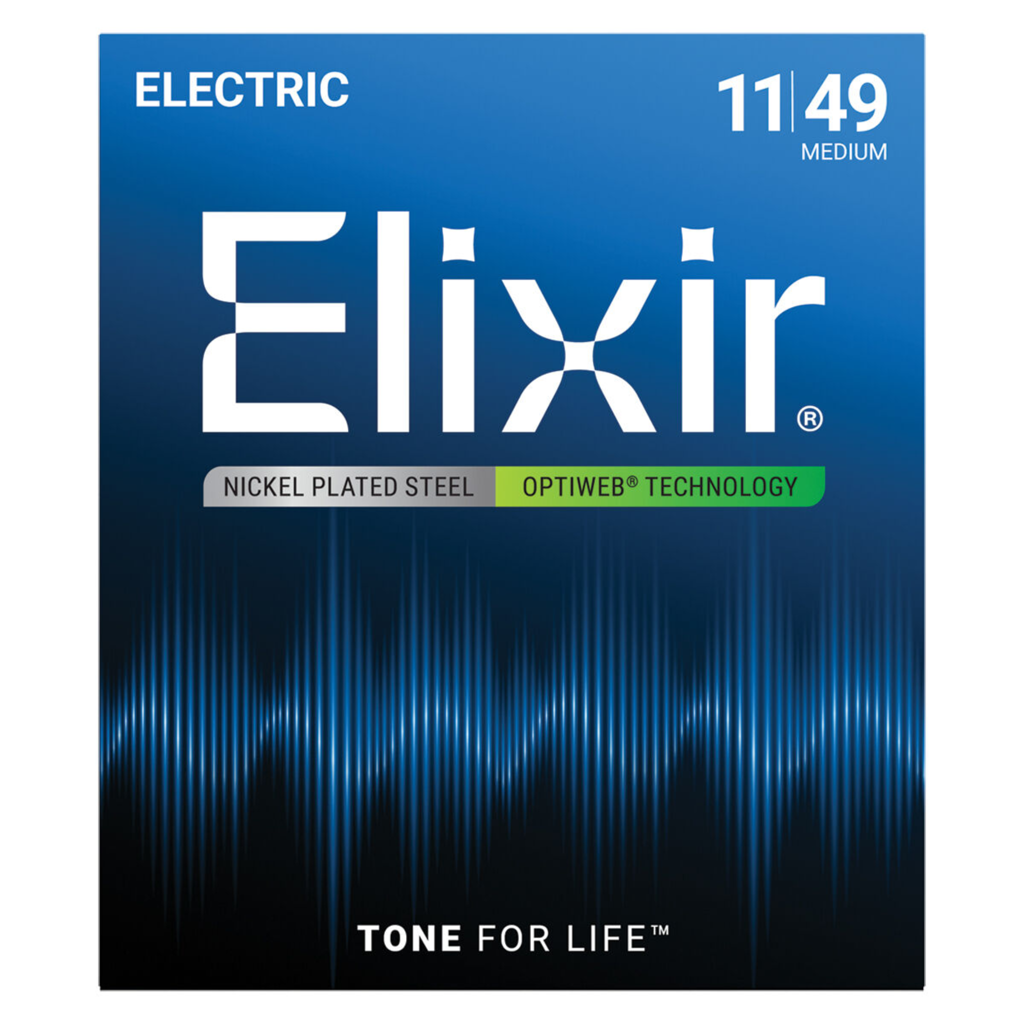 Elixir Optiweb Nickel Plated Electric Guitar Strings