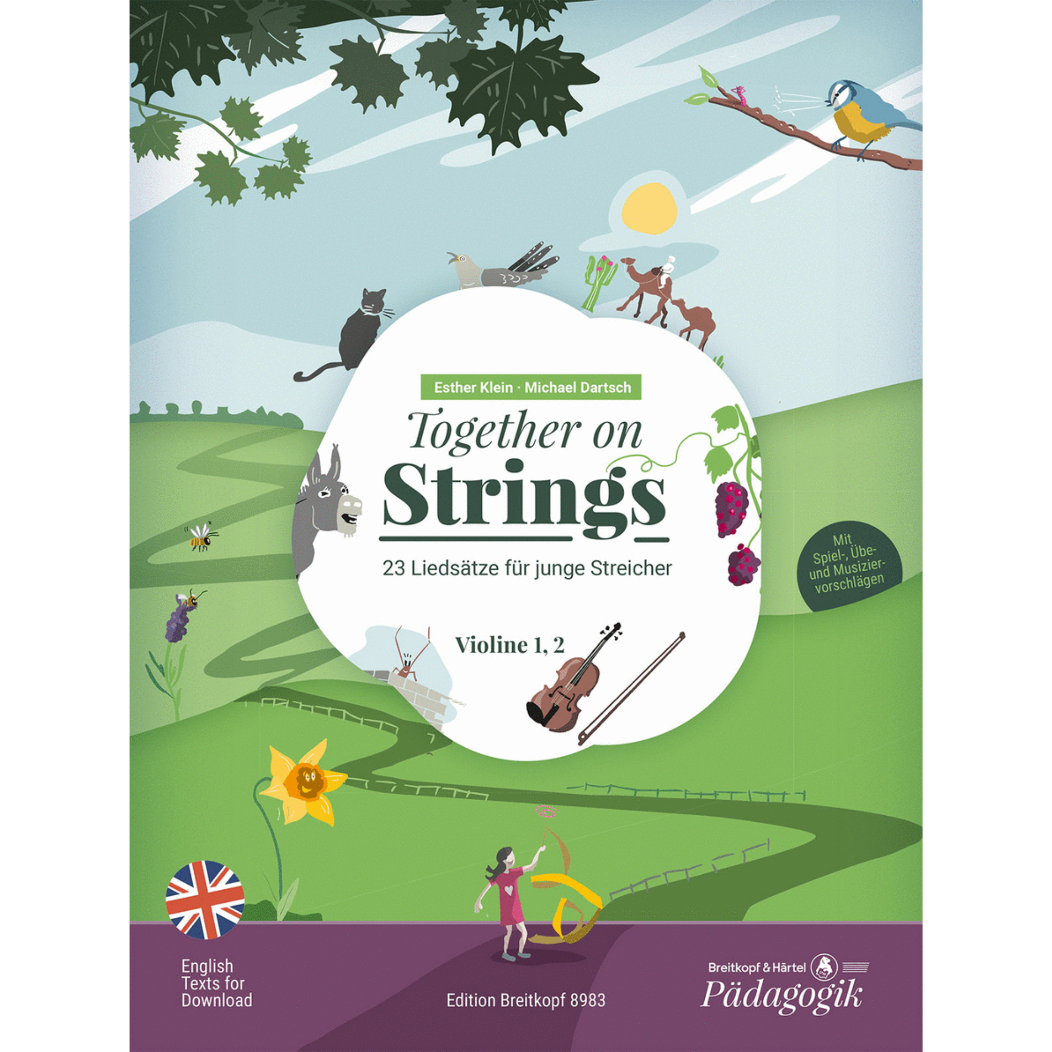 Together on Strings Violin 1 & 2 in German/English