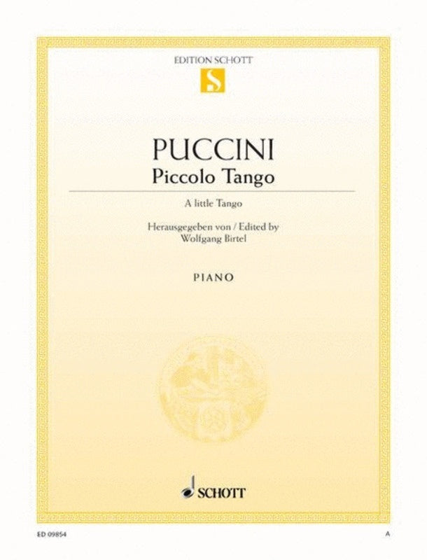 Puccini: A Little Tango for Piano