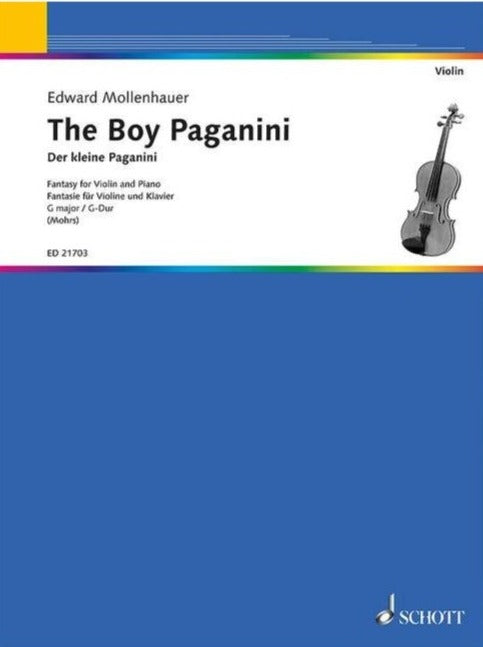 Mollenhauer: The Boy Paganini Fantasy for Violin & Piano