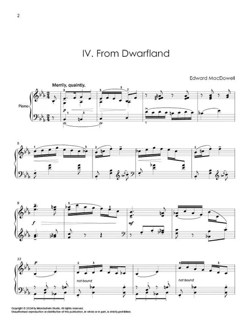 MacDowell: Forgotten Fairy Tales, Op. 4