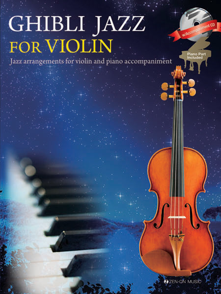 Ghibli Jazz for Violin & Piano with CD - Joe Hisaishi