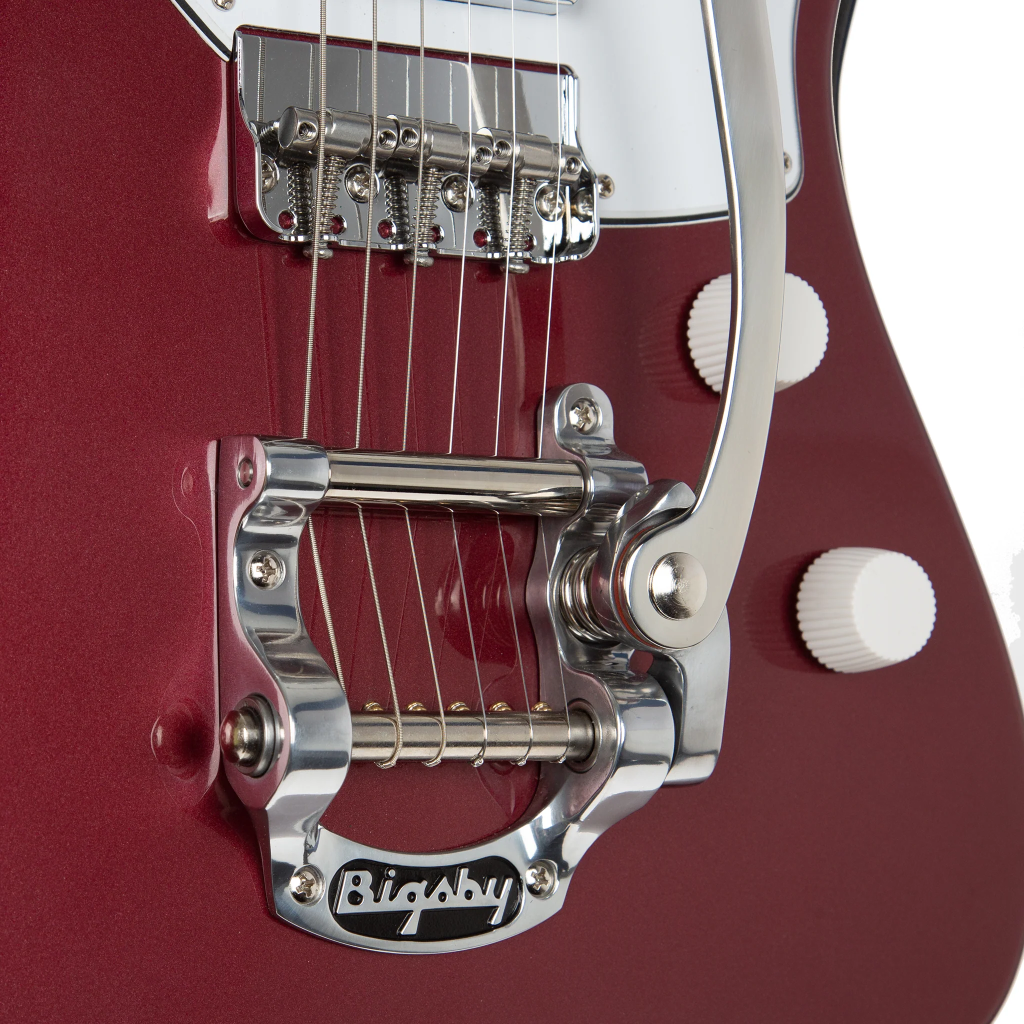 Harmony USA Silhouette Standard w/ Bigsby, Burgundy