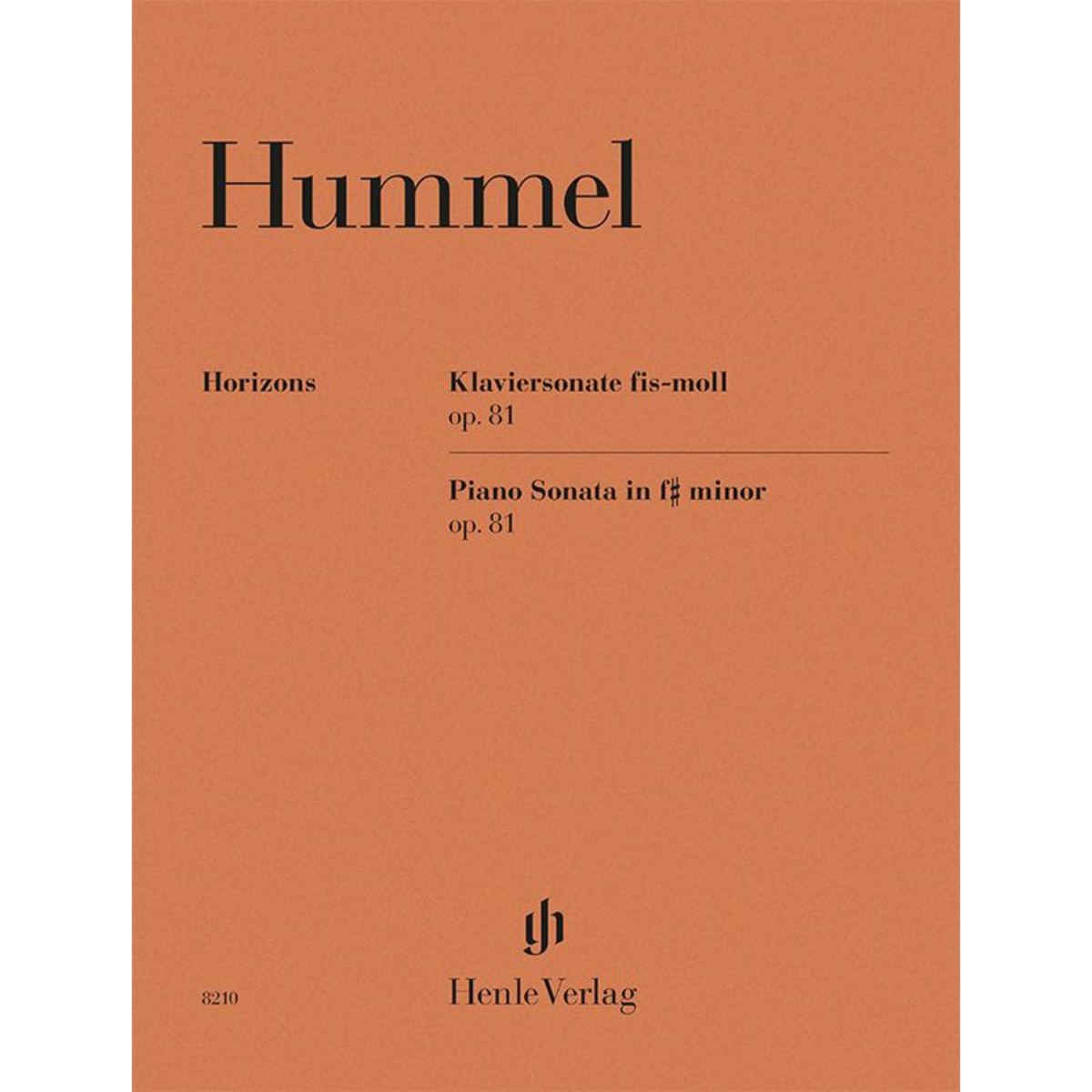 Hummel - Piano Sonata f sharp minor op. 81