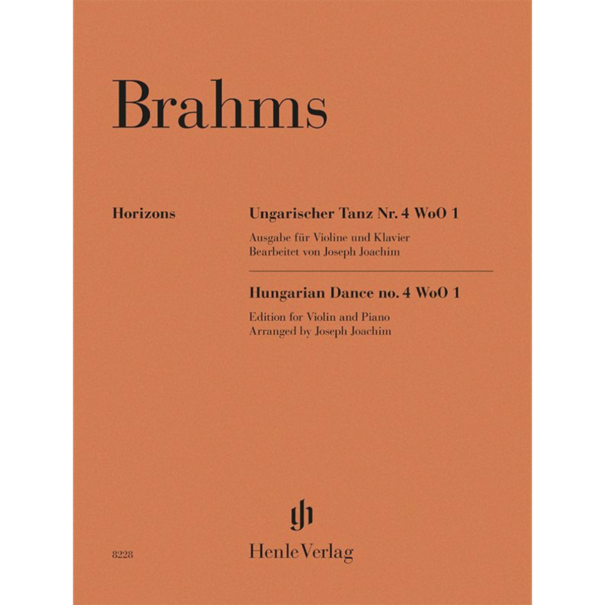 Brahms - Hungarian Dance no. 4 WoO 1 for Violin and Piano