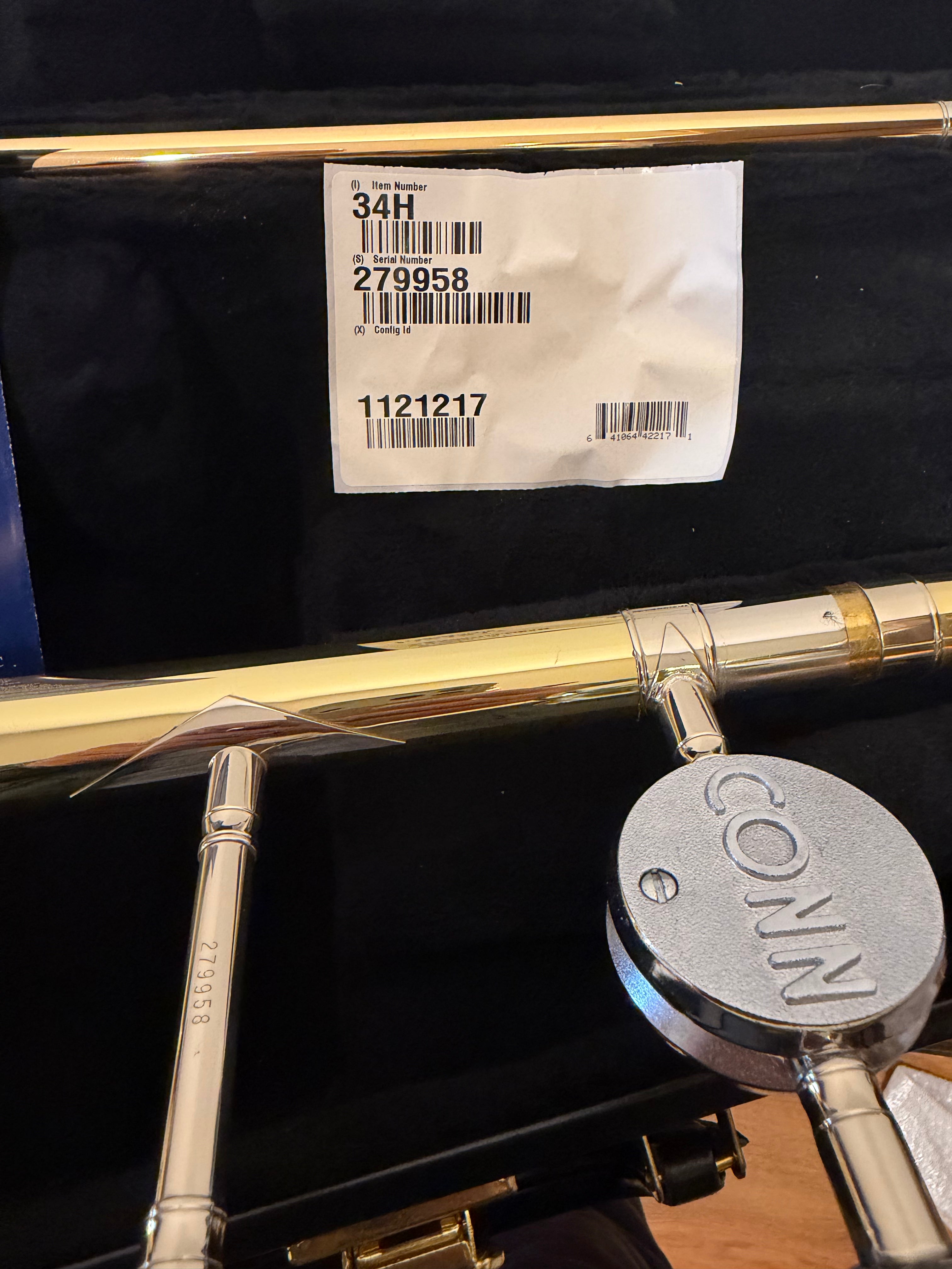 Conn 34H Symphony Eb Alto Trombone — New Old Stock (Circa 2002)