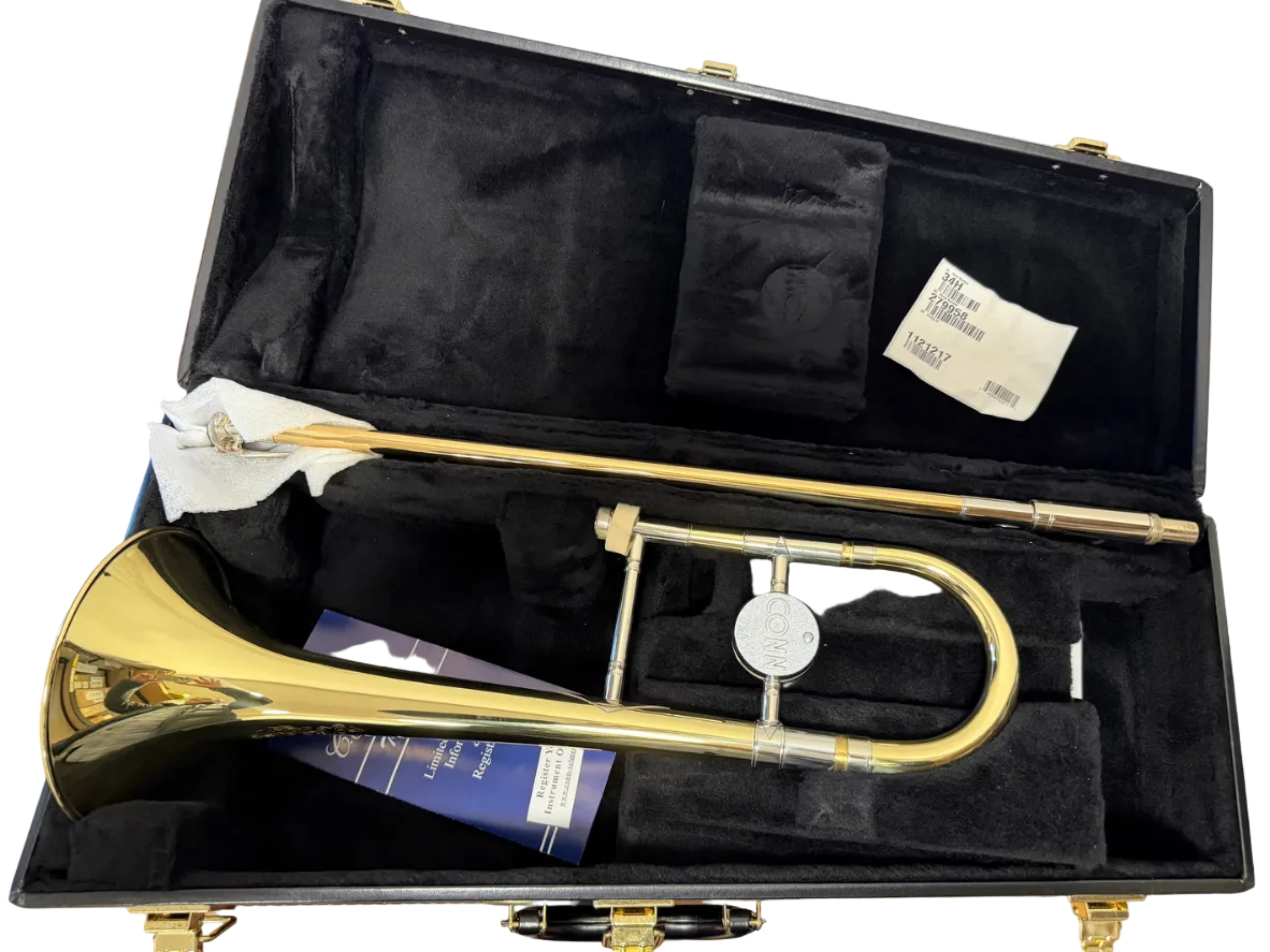 Conn 34H Symphony Eb Alto Trombone — New Old Stock (Circa 2002)