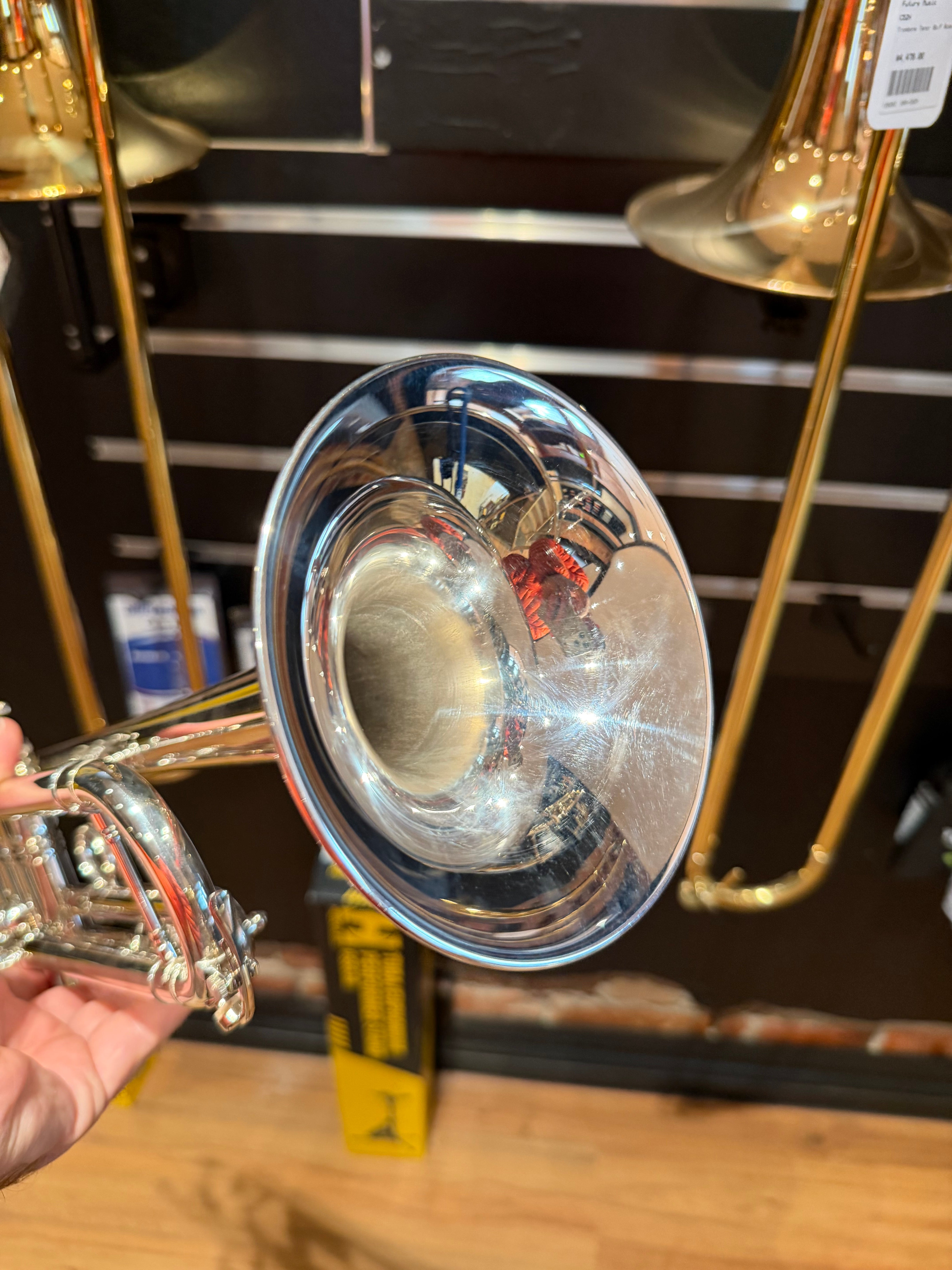 Conn Vintage One 1B Professional Bb Trumpet — Silver Plate (New Old Stock)