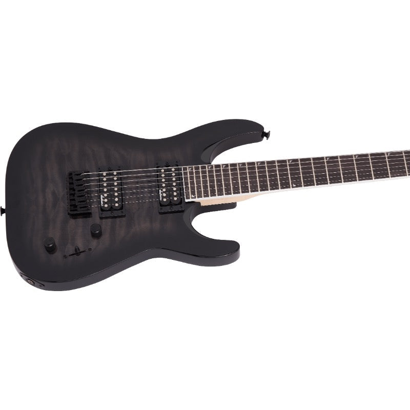 Jackson JS Series Dinky 7-String Arch Top JS22Q-7 DKA HT, Transparent Black Burst
