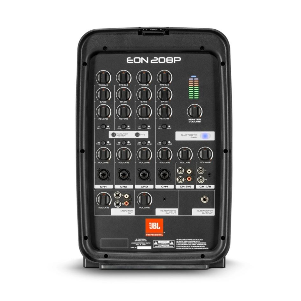 JBL EON208P 2-Way PA 8-Channel Mixer & Bluetooth