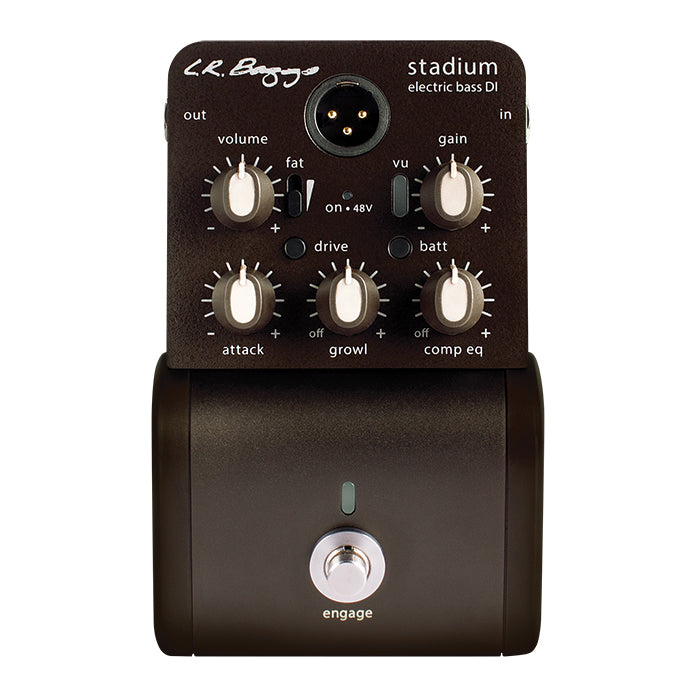 LR Baggs Stadium DI Studio-Grade Bass DI for the Stage