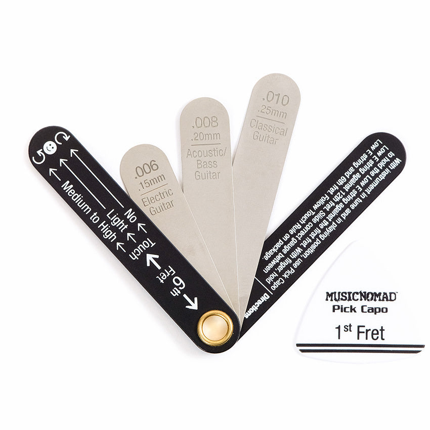 Music Nomad Truss Rod Gauge w/ Pick Capo