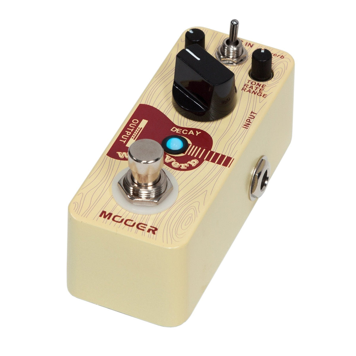 Acoustic Comp And Reverb Mooer WoodVerb Acoustic Reverb Micro Pedal