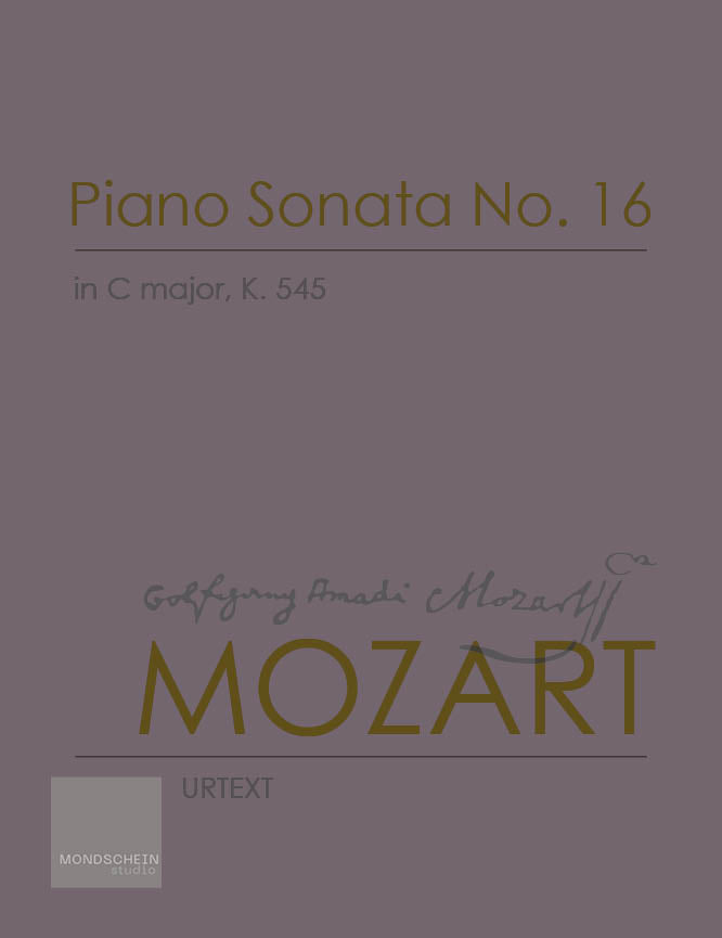 Mozart: Piano Sonata No. 16 in C major, K. 545
