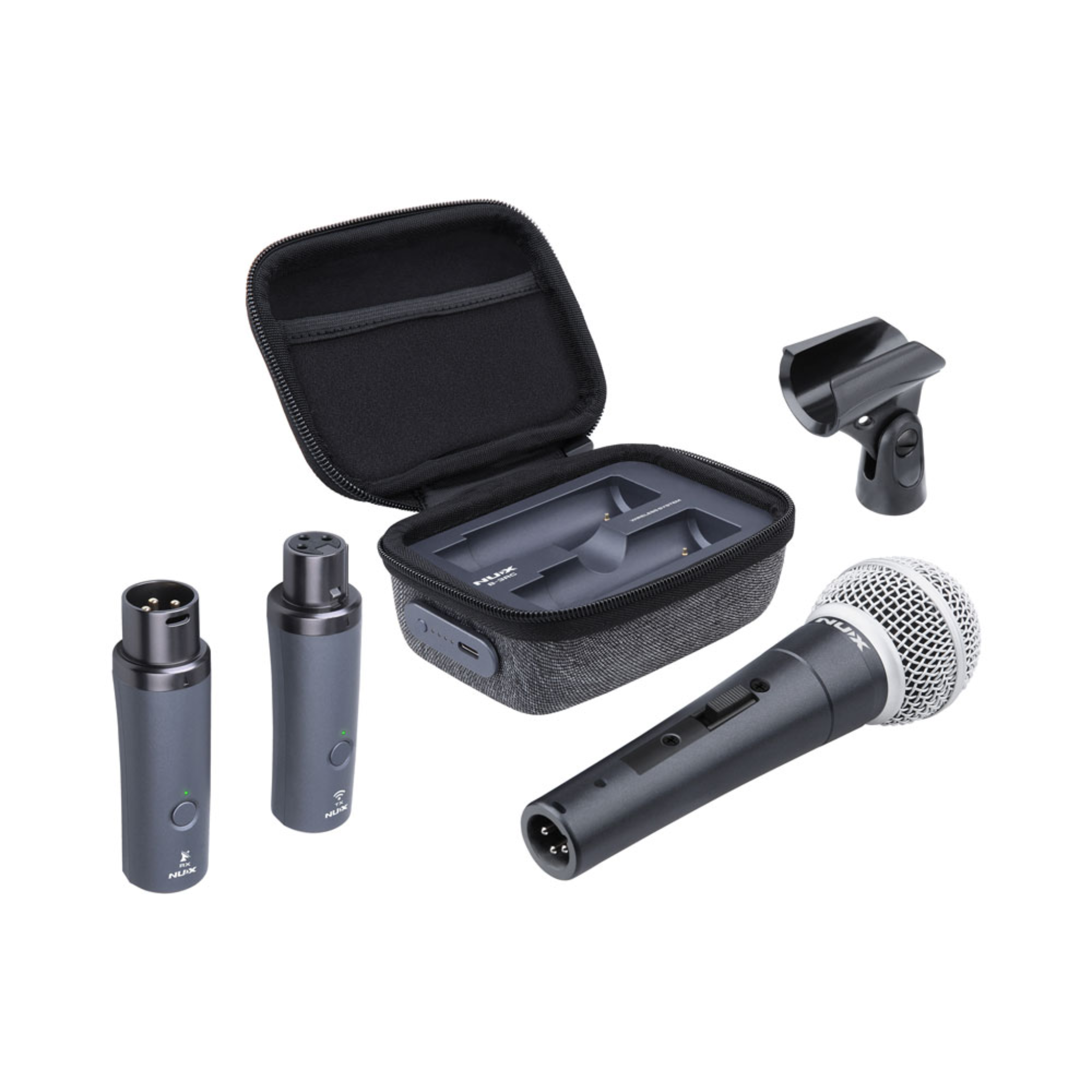 NUX B3RC Digital Wireless Microphone System Bundle