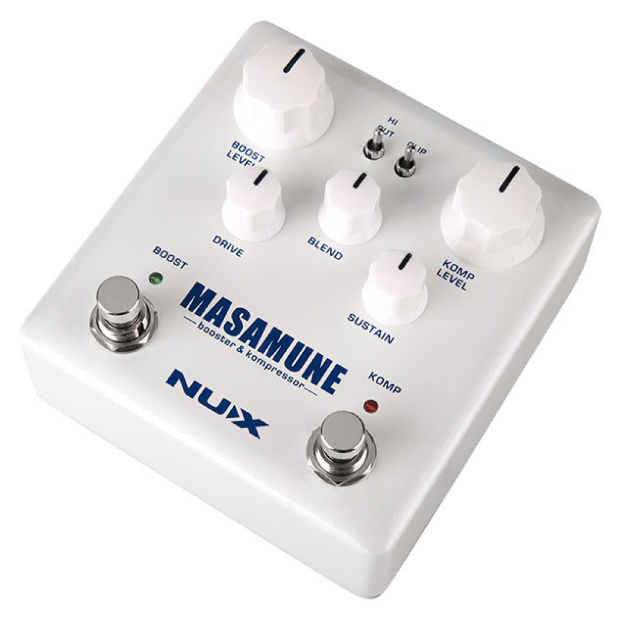 NUX Verdugo Series Masamune Analog Compressor & Booster Pedal