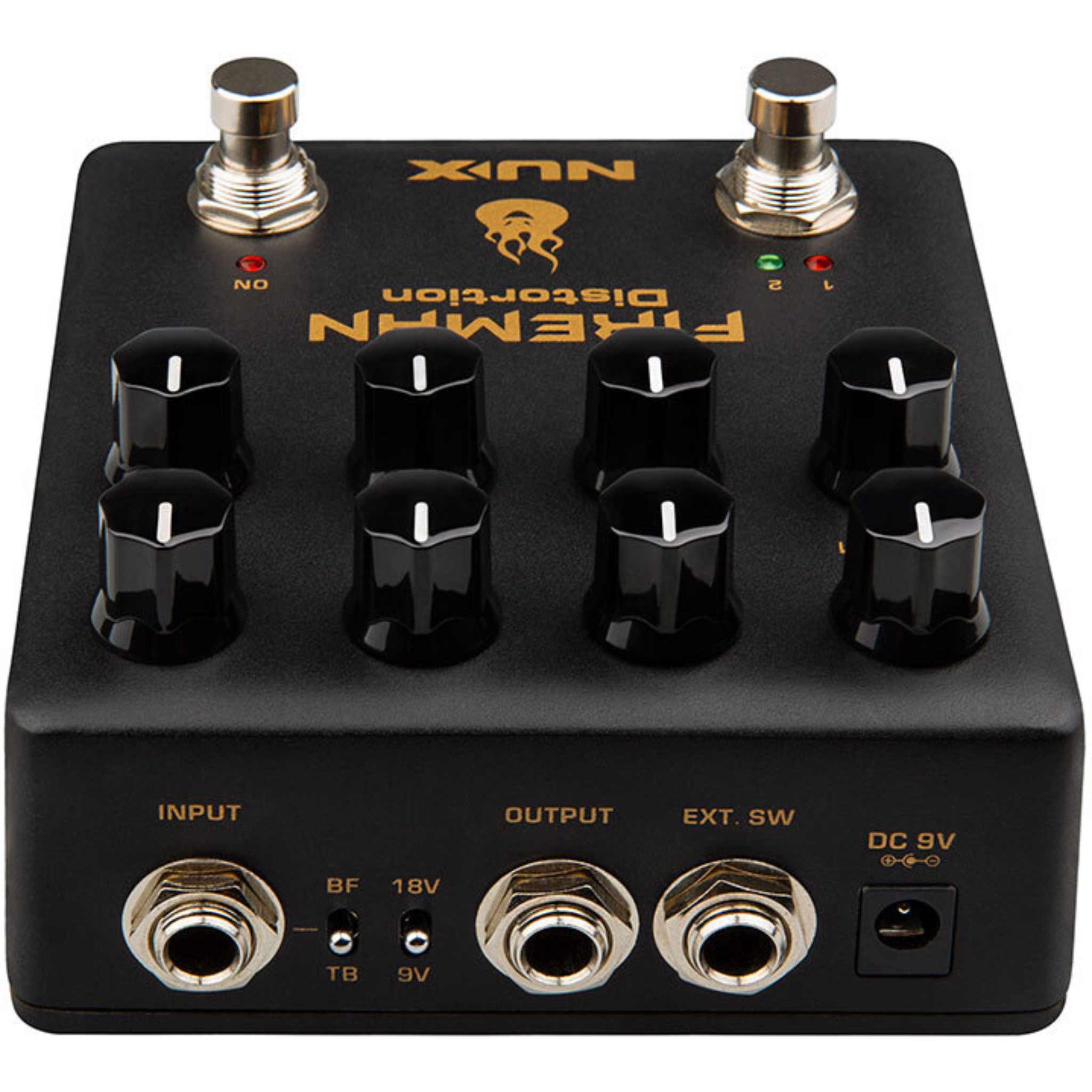 NUX Verdugo Series Fireman Dual Channel Distortion Effects Pedal