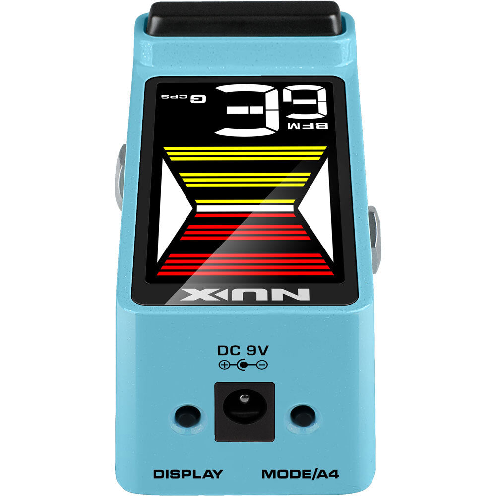 NUX Mini Core MKII Tuner Pedal, Sky Blue