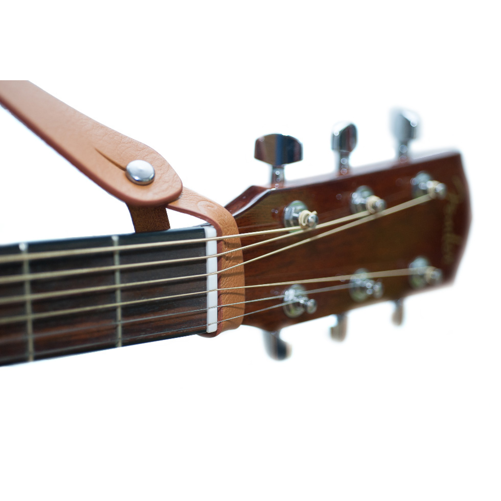 RightOn! Neck Strap Link, Light Brown