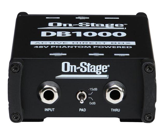 On-Stage DB1000 Phantom Active DI Box