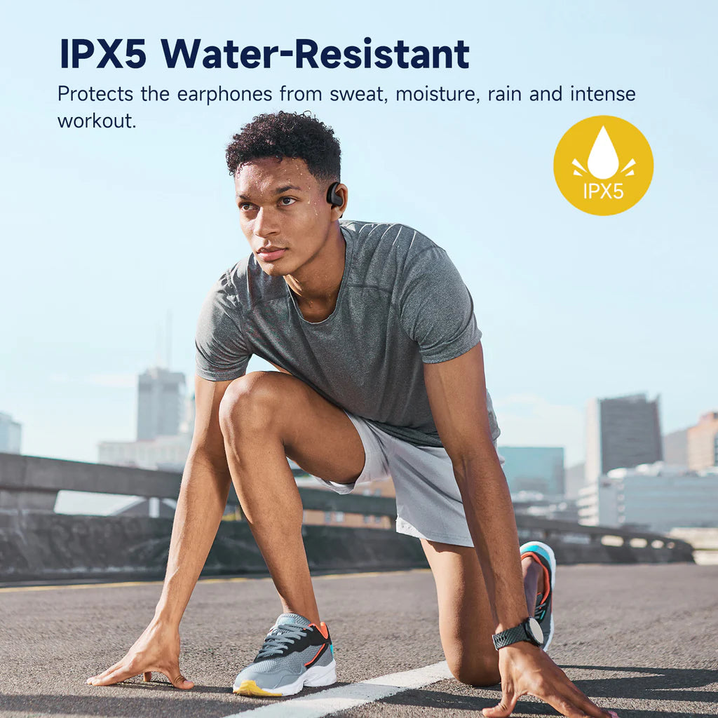 OpenRock S by OneOdio Open-Ear Air Conduction Sport Earbuds