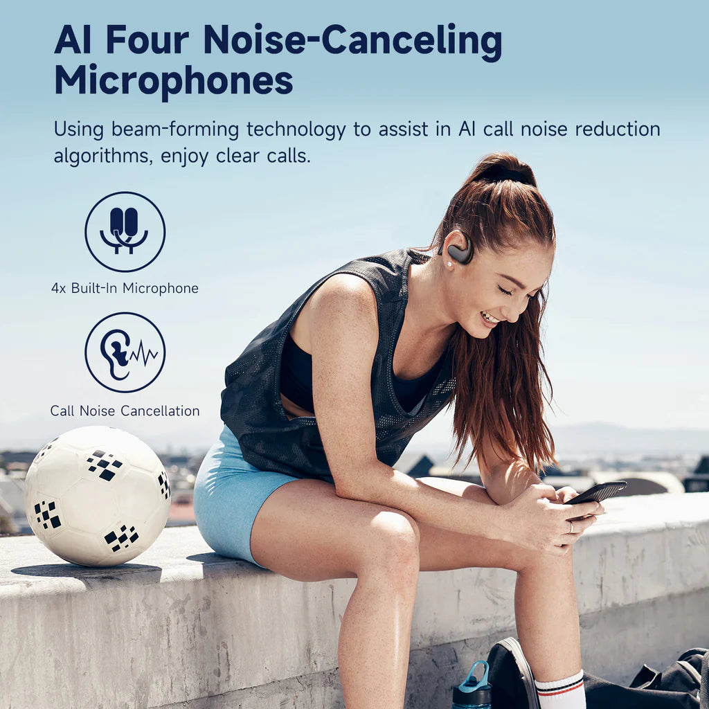 OpenRock S by OneOdio Open-Ear Air Conduction Sport Earbuds