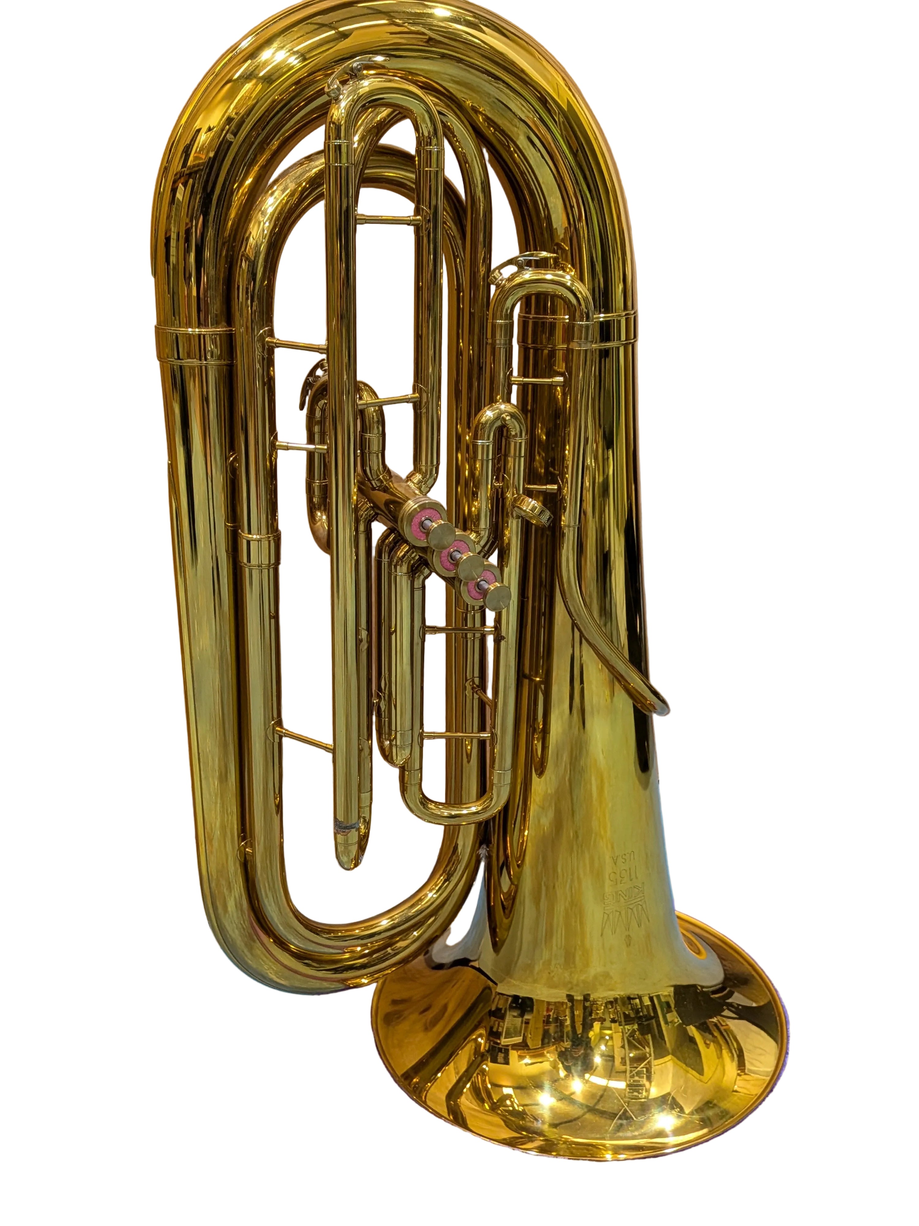 King 1135 3/4 Size BBb Tuba - (Ex-Rental or Ex-Display / USA Built)