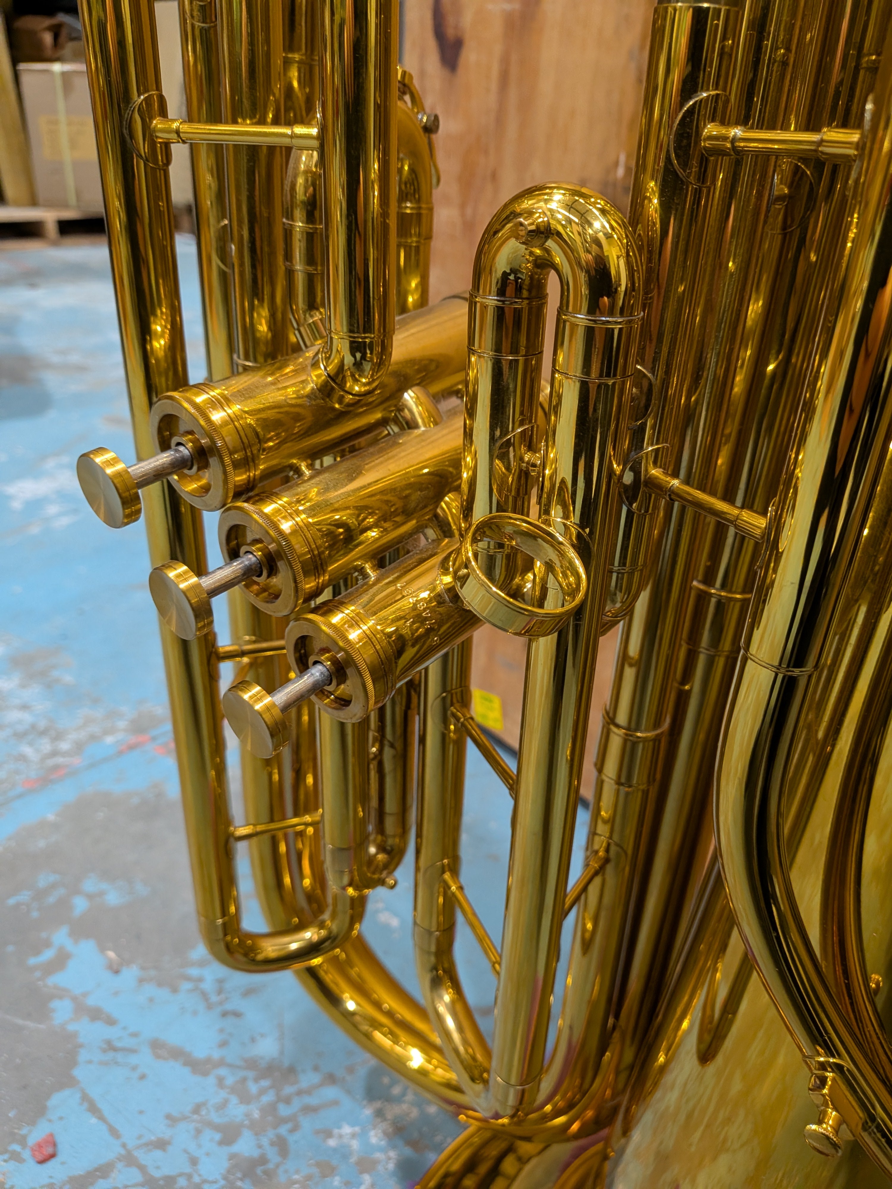 King 1135 3/4 Size BBb Tuba - (Ex-Rental or Ex-Display / USA Built)