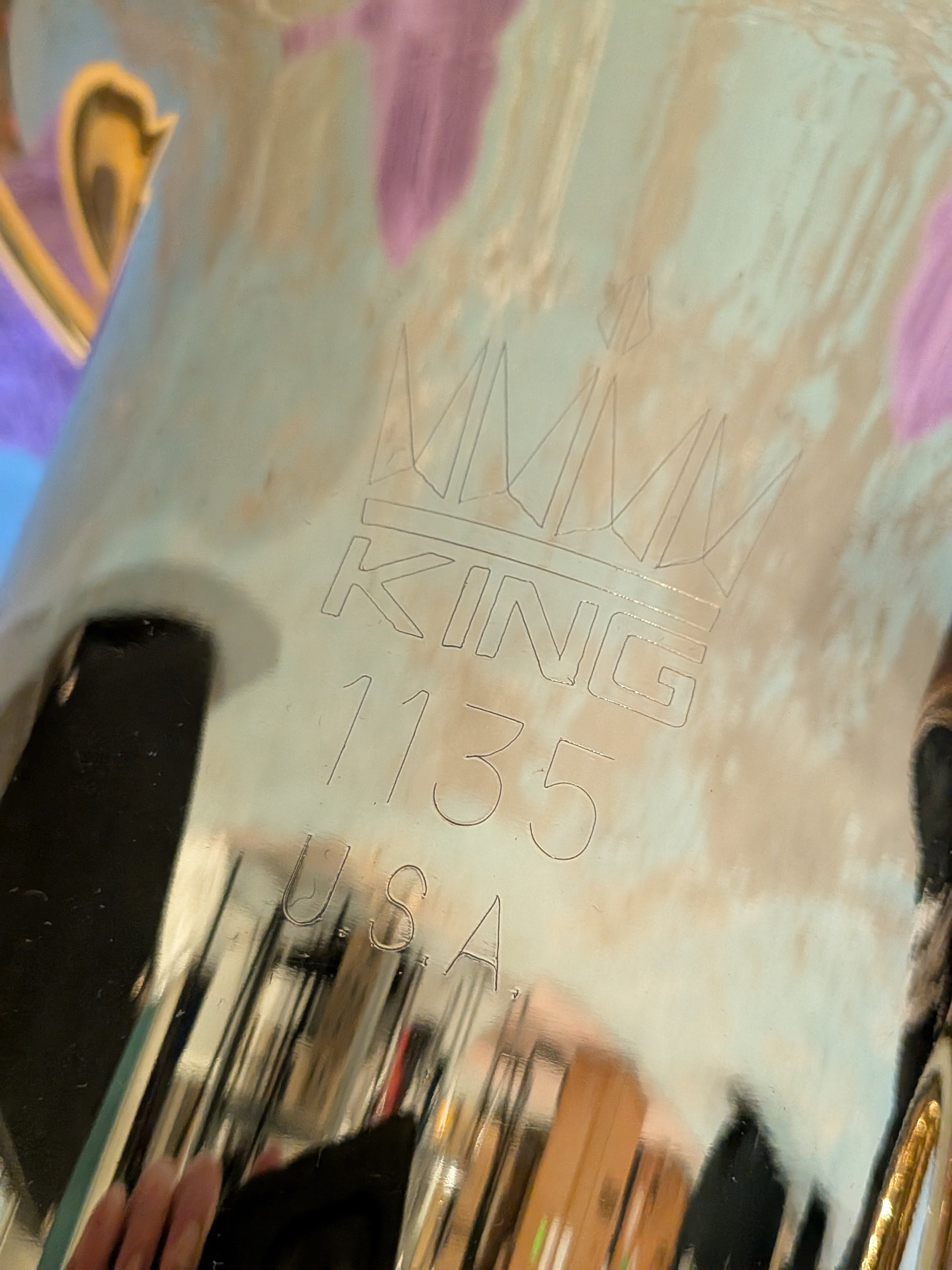 King 1135 3/4 Size BBb Tuba - (Ex-Rental or Ex-Display / USA Built)