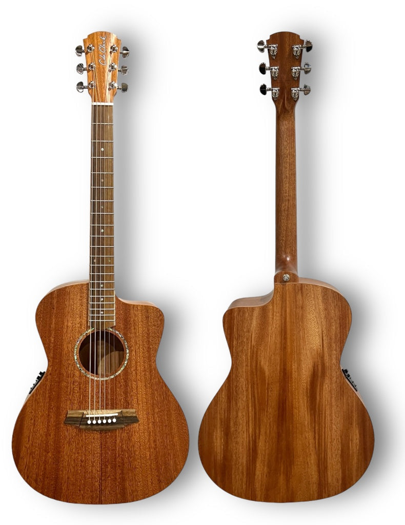 Cole Clark Studio AN1EC Mahogany w/ Heavy Duty Gig Bag