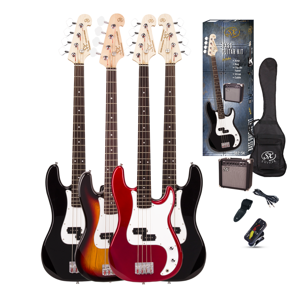 SX Bass Guitar & Amp Pack