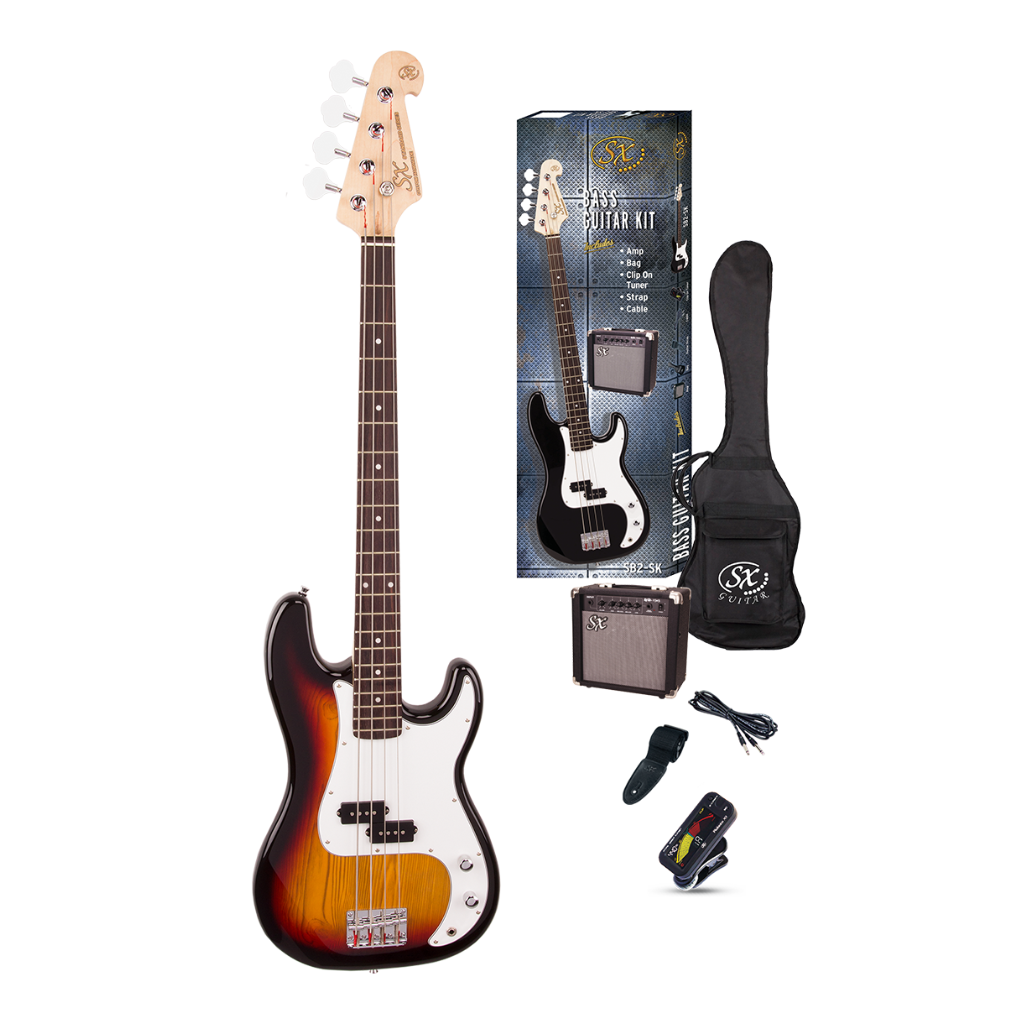 SX Bass Guitar & Amp Pack