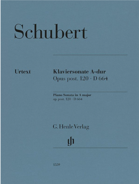 Schubert Piano Sonata in A major Op. post. 120 D 664