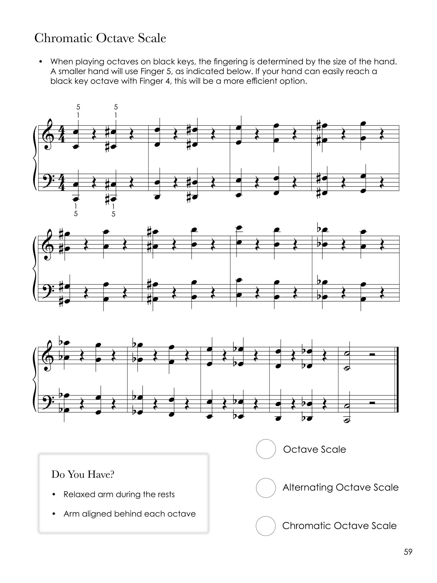 Piano Safari - The Advancing Pianist: Technique Book 1