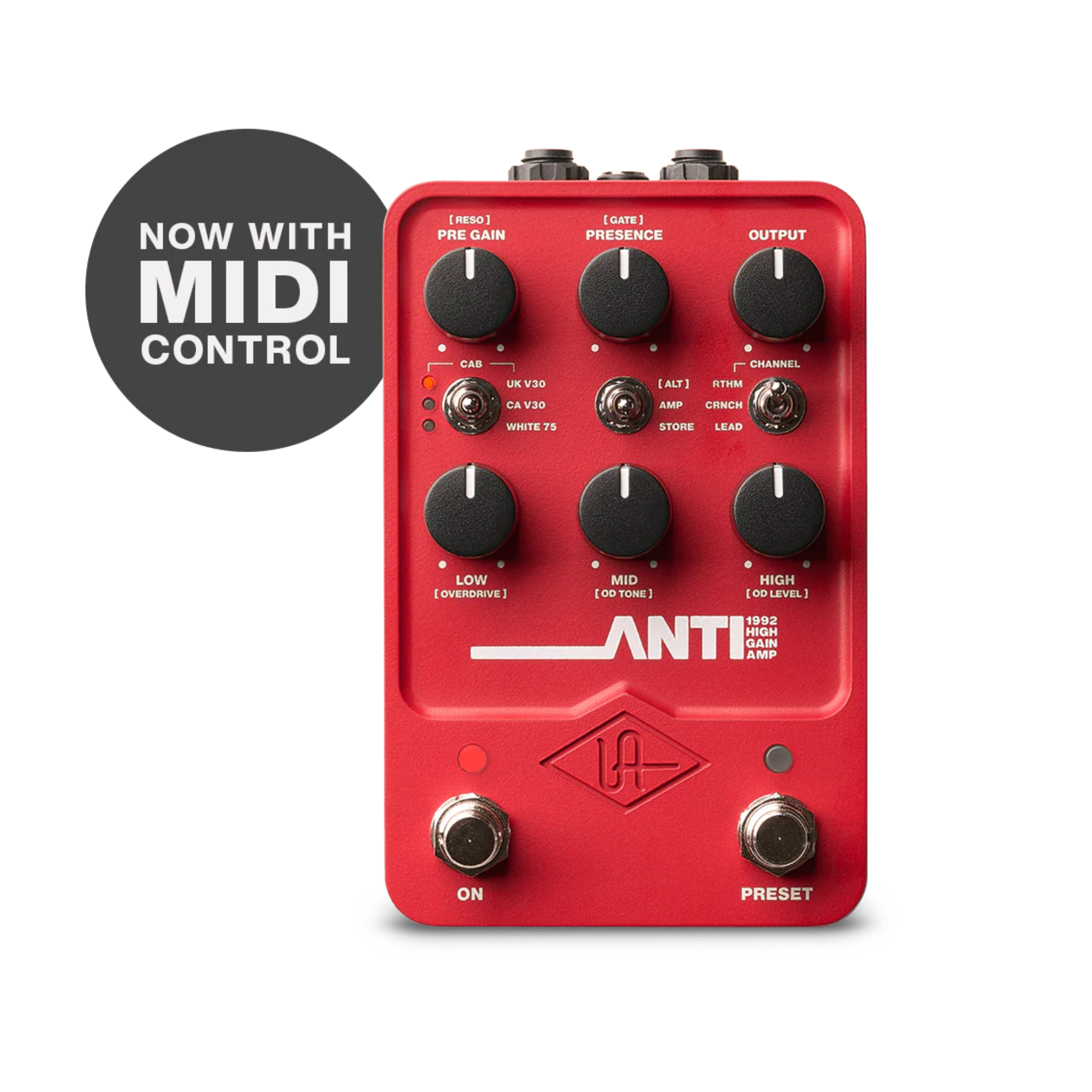 Universal Audio ANTI 1992 High Gain Amp Pedal