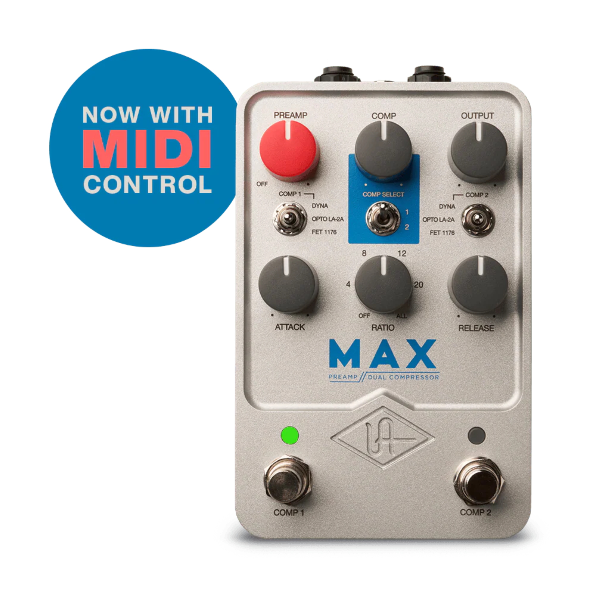 Universal Audio Max Preamp & Dual Compressor Pedal