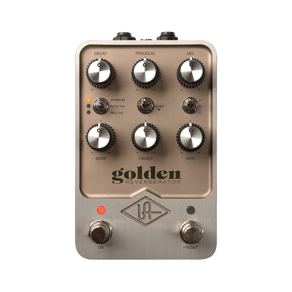 Universal Audio UAFX Golden Reverb Stereo Effects Pedal
