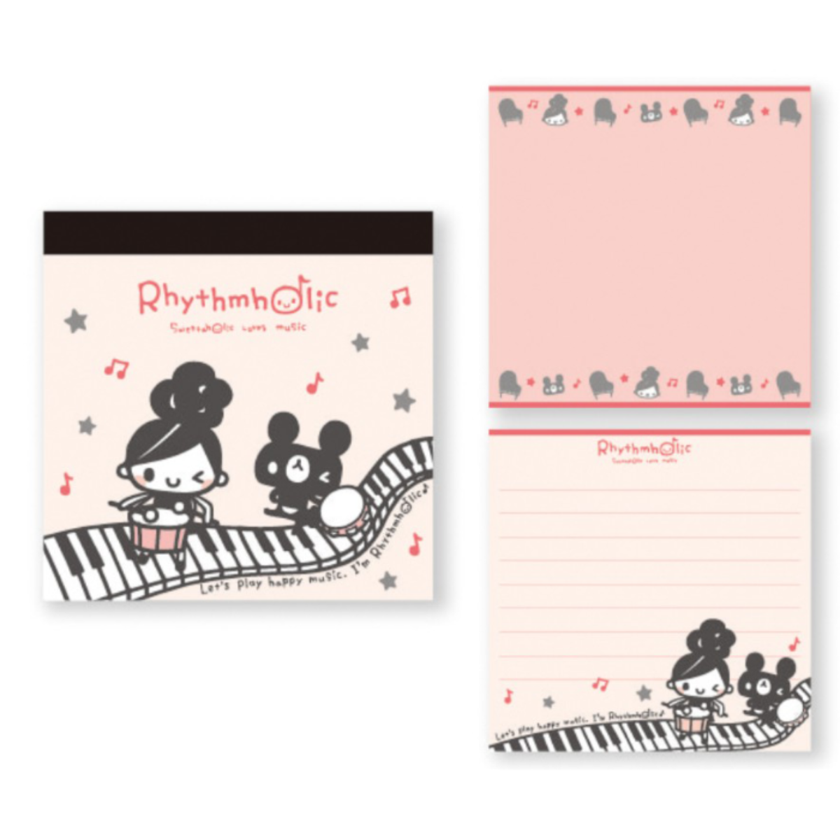 Small Musical Note Pads