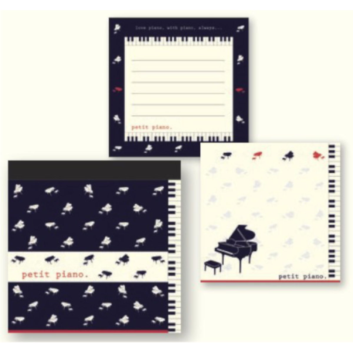 Small Musical Note Pads