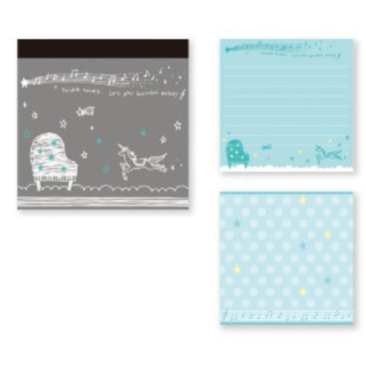 Small Musical Note Pads
