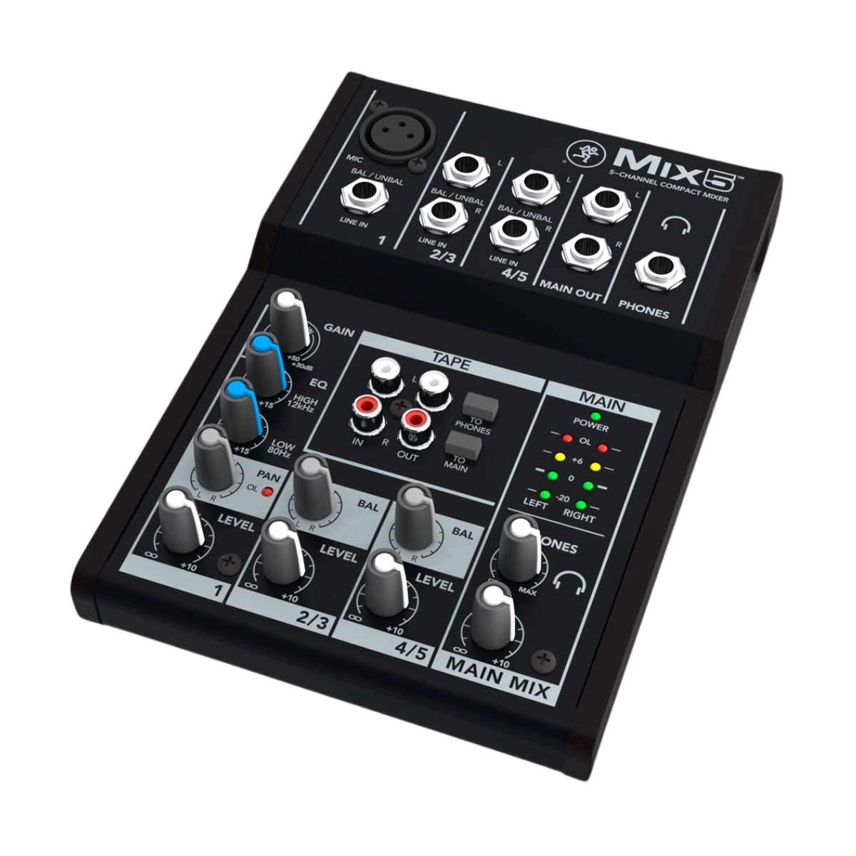 Mackie Mix5 5-Channel Compact Mixer