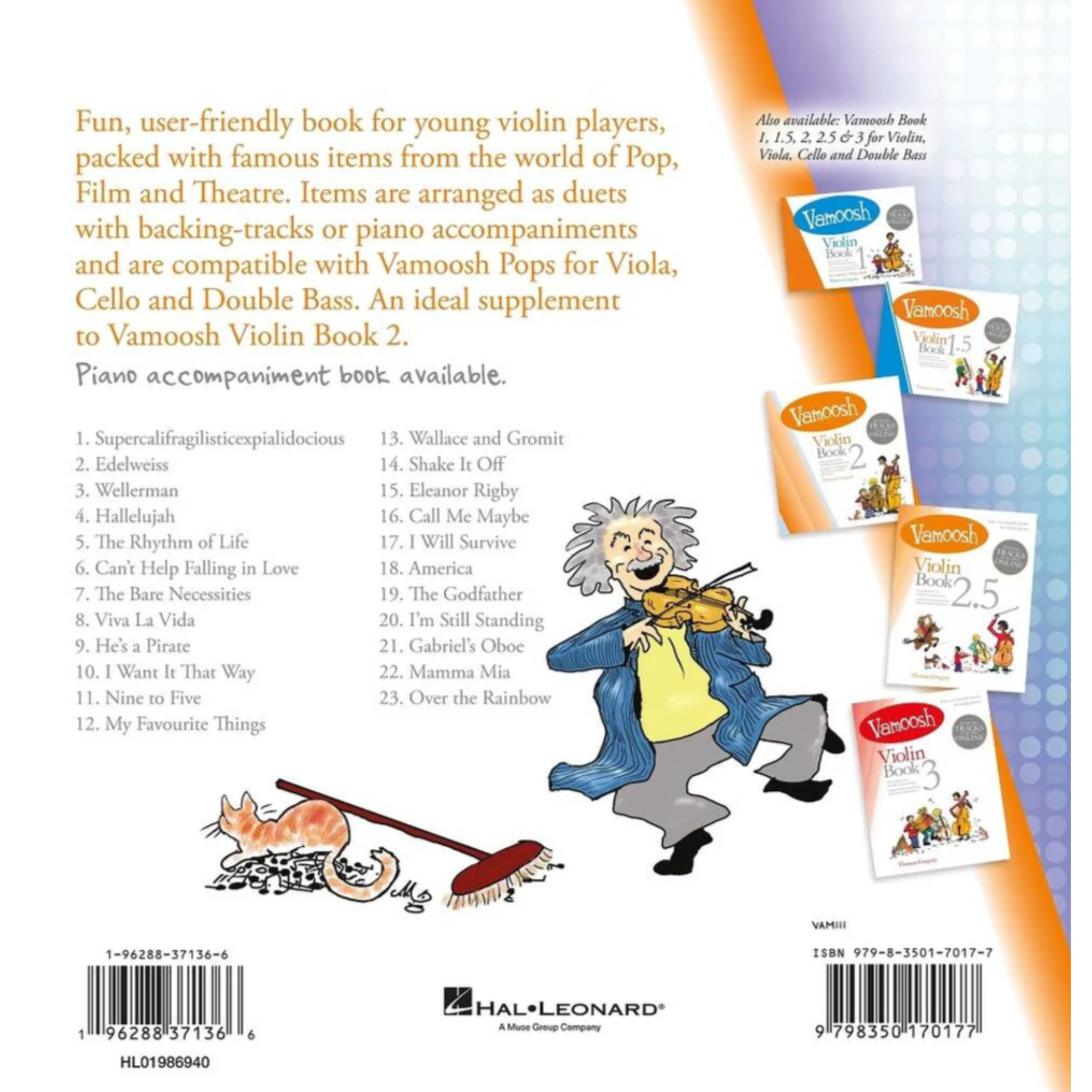Vamoosh Pops Violin Book